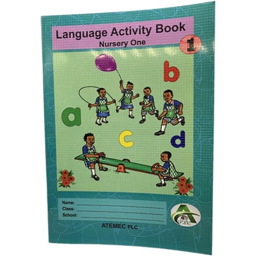 Livre Scolaire Language activity book Nursery 1